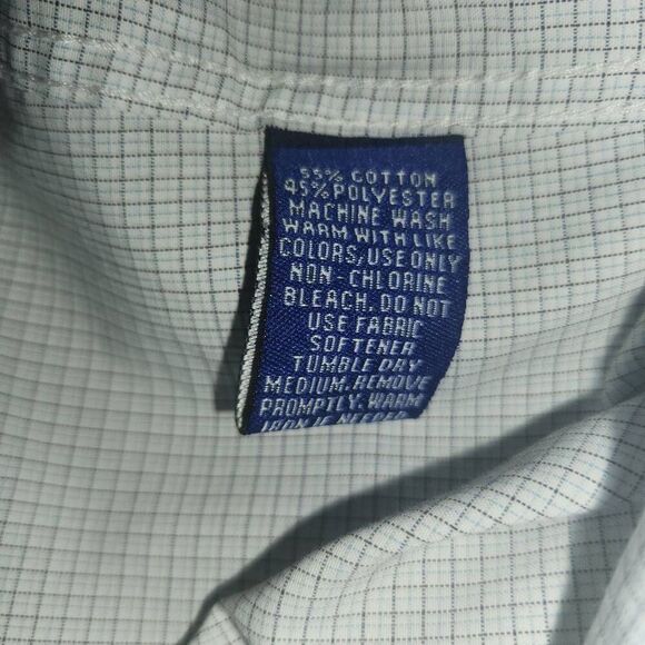 M29 UDE Signature Collection light gray plaid dress shirt - Picture 9 of 9